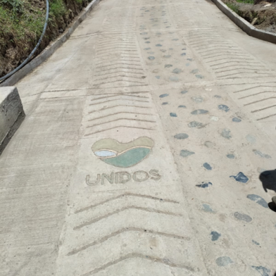 CONSTRUCCIÓN DE PLACA HUELLA EN LA VÍA TERCIARIA  MUNICIPIO DE GIRALDO